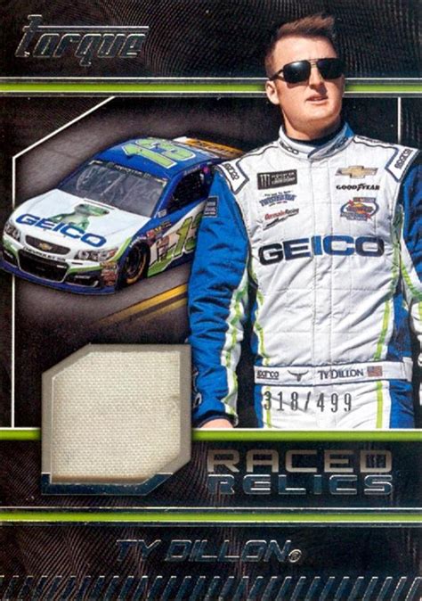 nascar race used trading cards